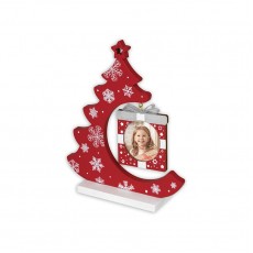 Christmas "Lothar Red" Tree with Hanging Frame